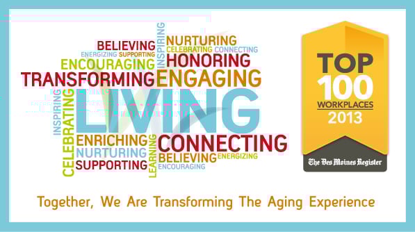 WesleyLife Earns Recognition as Top Workplace in state of Iowa - WesleyLife